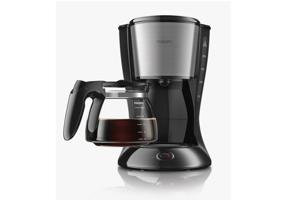 Απεικονίζεται η καφετιέρα φίλτρου 